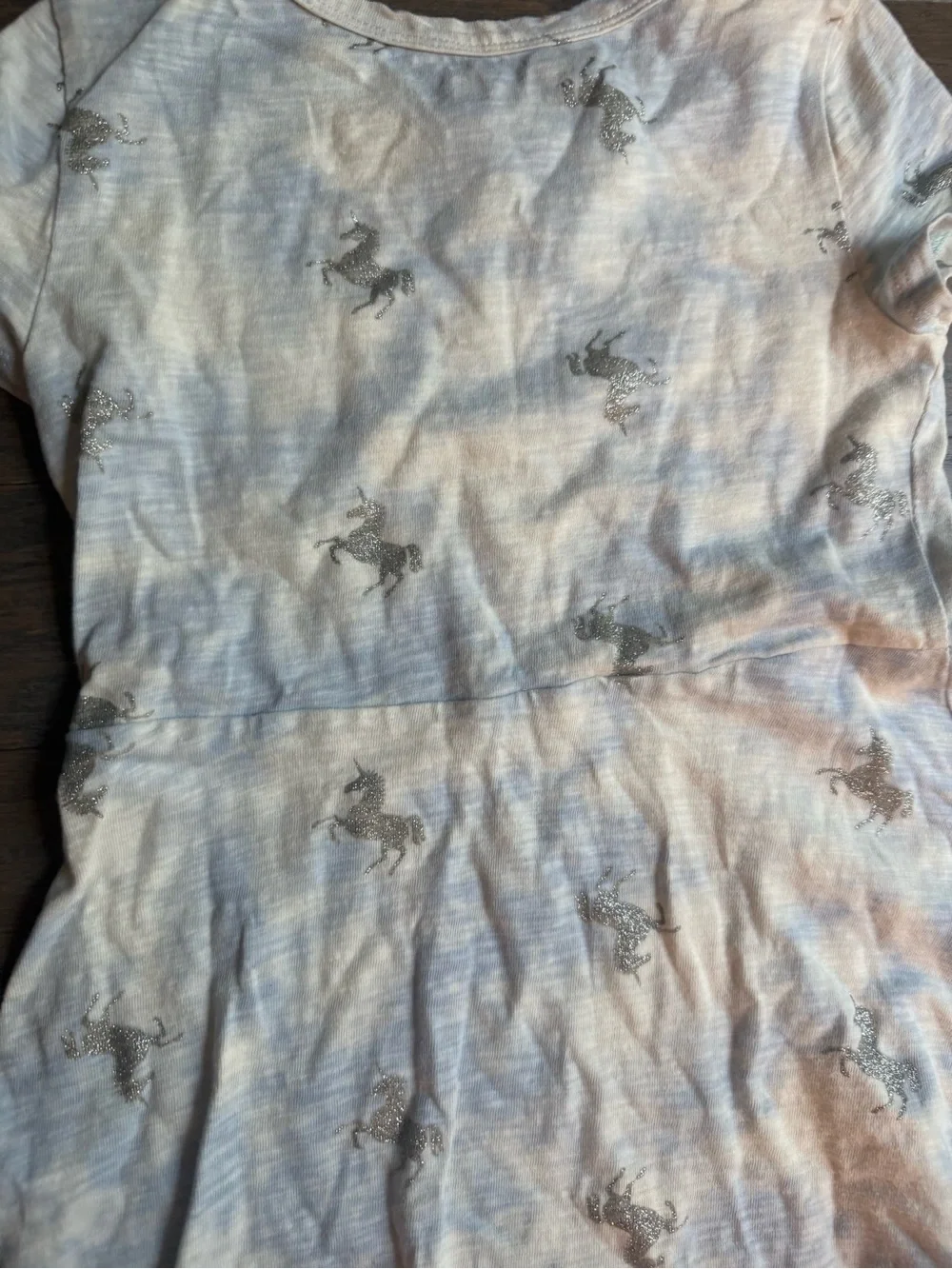 Girls dress lot size small gap unicorns ABC letter dress